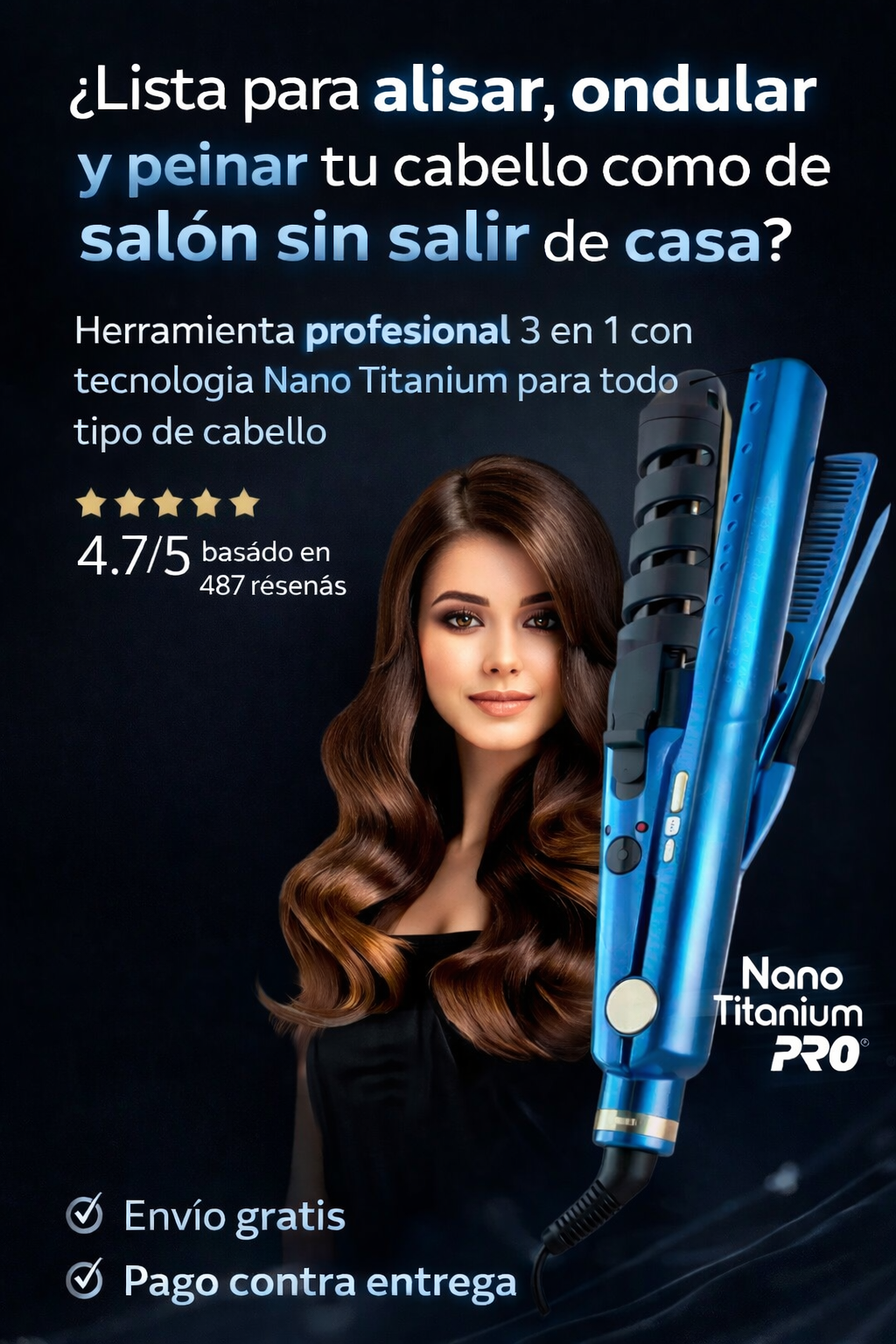 Cepillo combo 3 en 1